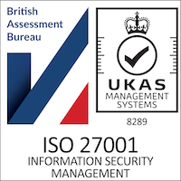ISO 27001 Accreditation Logo